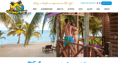 Desktop Screenshot of coconutrowbelize.com